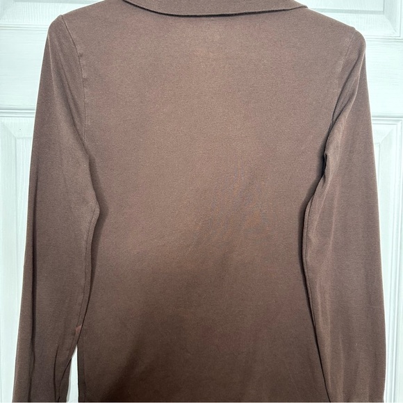 Brown Long Sleeve Top - Picture 14 of 16